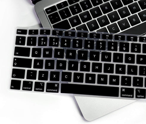 English Language Silicone Keyboard Cover A2179 Silicone Protective Skin Keyboard Protector for MacBook Air 13 inch with Touch ID A2337 M1 Chip EU ...