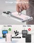 Magnetic Wallet with Card Holder, Compatible with Mag-Safe, Leather Card Holder, Wallet with Phone Ring for iPhone 15/14/13/12 Series, 7 Cards Hol...
