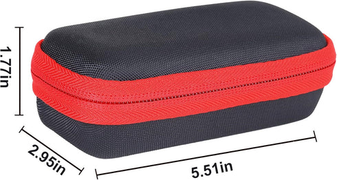 co2CREA Hard Travel Case Replacement for Bosch GLM 20 Compact Blaze 65' Distance Measure (Black Case + Inside Blue + Red Zipper)...
