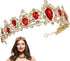 FRCOLOR Crystal Queen Crown for Women, Rhinestone Tree Branch Queen Crowns Wedding Tiaras and Crowns Princess Quinceanera Headpieces for Birthday ...