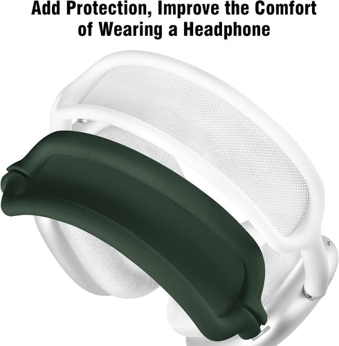 Case for Airpods Max Headphones, Silicone Cover for Apple Airpod Max,Accessories Cases (Midnight Green)...