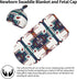Western Aztec babay Stuff Newborn Baby Swaddle Blanket Native Southwest Sleep Sack Wrap Blanket Soft Stretchy with Beanie Hat Sets for Infant Boy ...