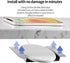 KPON Invisible Wireless Phone Charger, Long Distance Wireless Charger, Furniture Hidden Under Desk Wireless Charging Station for iPhone 15/15Pro m...
