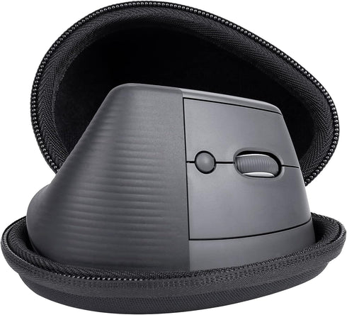 co2CREA Hard Case Replacement for Logitech Lift Vertical Ergonomic Mouse (Black Case)...