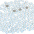 Glue Fix Crystal Flatback Rhinestones Glass Diamantes Gems for Crafting Nail Art Crafts Decorations Clothes Shoes 4.8mm (ss20 1440pcs, White Opal)...