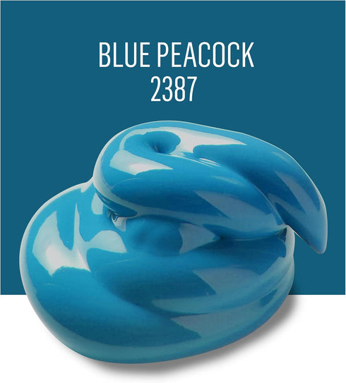 FolkArt Multi Surface Acrylic Paint, 2 oz, Blue Peacock 2 Fl Oz...
