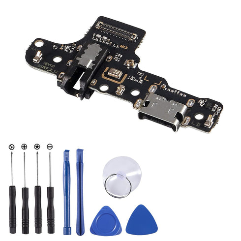 USB Charging Port Flex Cable Replacement for Samsung Galaxy A21 SM-A215U A215U A215A SM-A215F A215R4 A215U1 US Version with Tools...