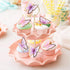 66 Pcs Butterfly Cupcake Toppers Birthday Party Decor,Pink Gold Cake Topper Picks Decor for Girls Women Wedding Birthday Party Baby Shower Party W...