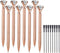 Bling Crystal Diamond Pen metal ballpoint pens for Office School with Reffills students gift, pack of 3 4 5 8 12 (8 rose gold)...