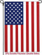 USA Garden Flag Small American Patriotic Garden Flags for Outside 12x18 Double Sided 3Ply Polyester 4th of July Garden Flag Memorial Day Flag Outd...