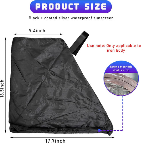 EV Charger Plug Port Cover, Waterproof Electric Car Charging Cover, Rain Sun UV Snow Dust All-Weather Protection, Outdoor Charging Car Accessories...