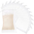Geiserailie 15 Pieces Aquarium Filter Media Bags 150 ?m Fine Filter Bags Mesh Reusable Bags with Zipper for Activated Carbon Resins Filter (Nylon,...