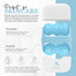 Ice Roller for Face and Eyes Facial Skin Care Tool 2-in-1 Ice Roller for Face & Eyes - Reduces Puffiness, Relieves Migraines, with Travel Case - I...