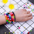 Bead Bracelet Making Kit, Shynek Bead Friendship Bracelets Kit with Pony Beads Letter Beads Charm Beads and Elastic String for Bracelet and Jewelr...