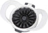 PrepWorks by Progressive Dishwasher Safe 16-Slice Thin Apple Slicer and Corer with Attached Safety Cover (White)...
