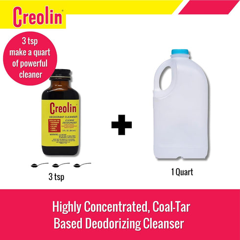 Creolin Deodorizing Multi-Purpose Cleanser, 3 Ounces...
