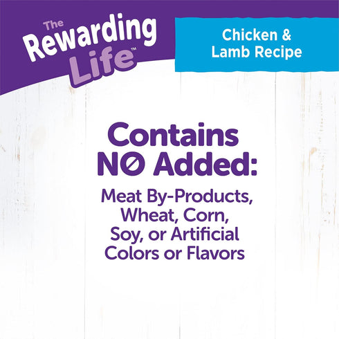 Wellness Rewarding Life Grain-Free Soft Dog Treats, Made in USA with Healthy Ingredients, Ideal for Training (Chicken & Lamb Recipe, 6-Ounce Bag)...