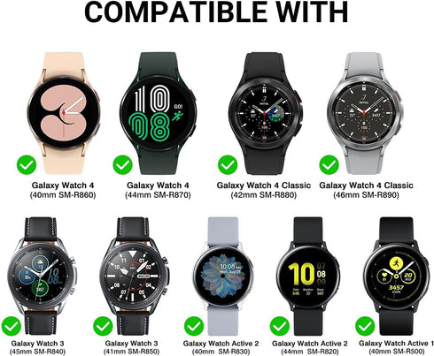 MoKo Charger Dock Compatible with Samsung Galaxy Watch 6/6 Classic/5/5 Pro/4/4 Classic/3/Active 2/Active, Replacement Charging Dock Adapter Charge...