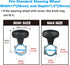 Hypersonic Steering Wheel Spinner Knob - Compatible with Standard Steering Wheels - Smooth Suicide Knob for Car, Tractor, Mower, Boat and Maneuver...