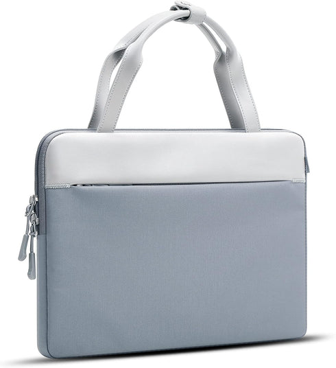 Laptop Sleeve 14 Inch for Women Waterproof Polyester Laptop Case with Handle for School Office Travel Business Compatible with 13.3 Inch Old MacBo...