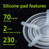 Silicone Stretch Lids Set Of 12 Elastic Reusable Microwave Food Covers Bowl Covers for Can, Cup and Glass Jars...