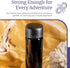 Infinity Jars Black Ultraviolet Glass Slow Pour Screw-Top Bottle 100 ML(3.4 fl oz) Airtight Refillable Container with Neck Finish for Massage Oil,...
