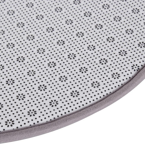 Noctilucent Mat Anti-Slip Rug Star Shinning in Night Door Mat Glow in Dark Decorative Floor Mat Outdoor Indoor Entrance Soft Carpet Semicircular 2...