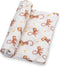 Swaddle Blanket | 100% Muslin Cotton | Gender Neutral Newborn and Baby Nursery Essentials for Girls and Boys, Registry | Monkey Print...