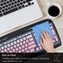 Keyboard Cover for Logitech MK320 MK330 K330 Wireless Desktop Keyboard, Logitech MK320-YR002/Y-R0009 Keyboard Skin Accessories-Gradual Pink...