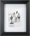 Malden International Designs Berkeley Matted Black Wood Collage Picture Frame, 5x7/8x10, Black...