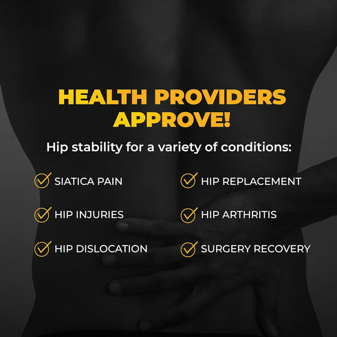 CopperJoint Hip Support Brace for Sciatica Pain Relief , Help Circulation - Hip Flexor Compression Wrap & Sciatic Nerve Brace for Comfort & Recove...