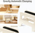 Adjustable Cutting Board Holder and Pot Lid Holder Rack for Countertop or Kitchen Cabinet...