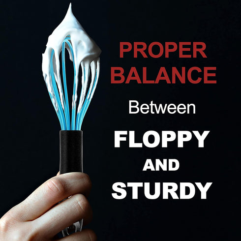 Anaeat Silicone Balloon Whisk, Perfect for Non-Stick Cookware, Milk and Egg Beater Blender, Heat Resistant Kitchen Whisks for Whisking, Cooking, B...