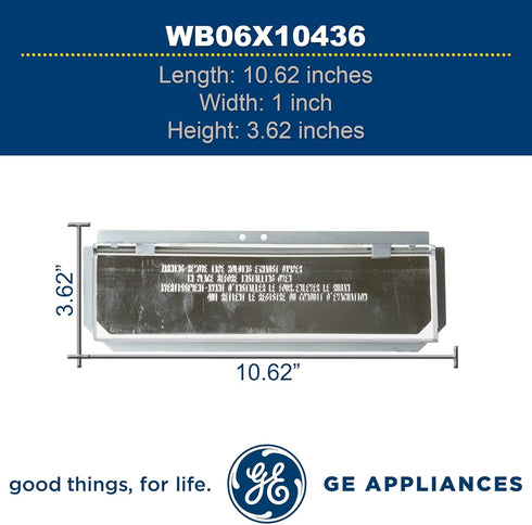 GE WB06X10436 Genuine OEM Vent Damper for GE Microwaves...
