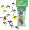Wild Republic Frog Mini Polybag, Kids Gifts, Educational Toys, Reusable Bag, 12 Piece Set...