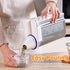 TBMax Rice Container 4 Lbs / 2 Kg Rice Dispenser with Measuring Cup, BPA-Free Plastic Kitchen Pantry Food Storage Holder for Oatmeal Flour Grain, ...