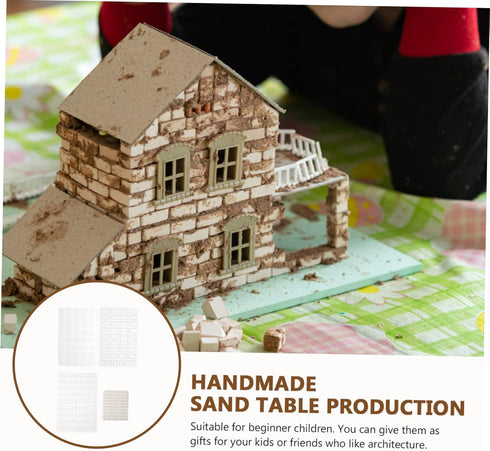 1 Set Brick Mold Set Diy Sand Table Supplies Sand Table Building Model Material Diy Craft Tool Kit Sand Table Landscape Building Kit Diy Brick Mol...