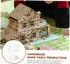 1 Set Brick Mold Set Diy Sand Table Supplies Sand Table Building Model Material Diy Craft Tool Kit Sand Table Landscape Building Kit Diy Brick Mol...