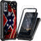 for Cricket Magic 5G Phone Case/AT&T Propel 5G Phone Case with Tempered Glass Screen Protector Dual Layer Structure Protection Shockproof TPU Bump...