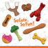 Nylabone Power Chew Pretzel Dog Chew Toy - Fun & Cute Dog Toys for Aggressive Chewers, Durable Dog Toys, Bacon & Peanut Butter Flavor, X-Large/Sou...