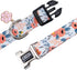 Cotton Dog Collar for Small Medium Large Dogs,Girl Dog Collar with Quick-Release Buckle,Flowers Soft Adjustable Pet Collar (Medium, Orange Rose)...