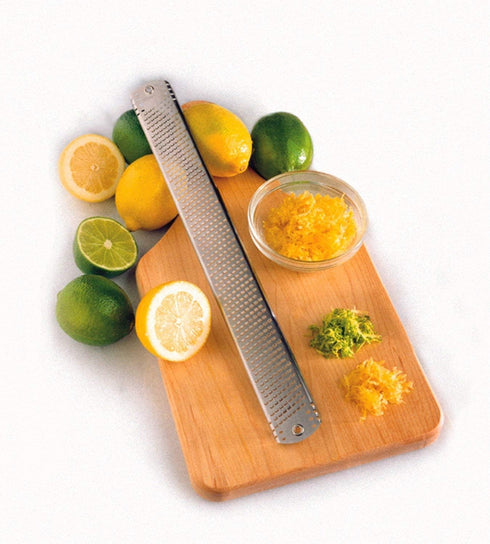 Microplane Twin-Pack: Durable 12" Stainless Citrus Zester with Cover for Kitchen...