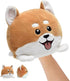 Double-Sided Flip Plush Toy,Reversible Stuffed Animal Mood Plush Flip Show Your Mood at All Times (Dog)...