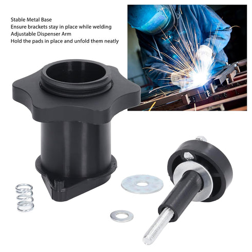 Solder Dispenser Reel 5kg Dispenser Welding Wire Spool Stand Gas Welding Machine Wire Feeder Wire Adjustable Roll Holder Solder Reel Stand Welding...