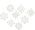 Bucilla Elegant Christmas Snowflakes Felt Applique Ornament Kit, 16 Piece...