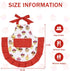ASPMIZ Cupcake Kids Apron, Red Baking Bib Apron for 2-6 Years Child, Girls Chef Apron with Pockets for Gardening Painting, Adjustable Kitchen Apro...