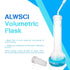 20 ML Volumetric Measuring Flask Set NS12/14 Glass Stopper, Graduated, ASTM Class A Borosilicate Glass 3.3 for Laboratory, 2 PCS...