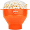 POPCO Popcorn Popper Microwave Collapsible - Large Microwave Popcorn Maker with Handles - Dishwasher Safe Silicone Pop Corn Bowl - Ideal for Quick...