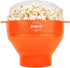 POPCO Popcorn Popper Microwave Collapsible - Large Microwave Popcorn Maker with Handles - Dishwasher Safe Silicone Pop Corn Bowl - Ideal for Quick...