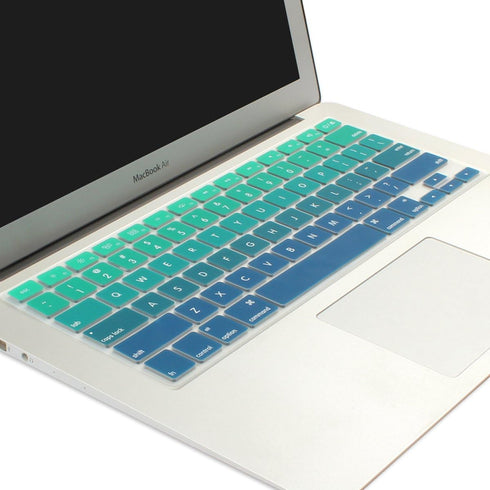Batianda Ombre Color Keyboard Cover for MacBook Pro 13 inch Model A1708 (No Touch Bar) 2017 & 2016 Release & MacBook 12 inch A1534 Silicone Protec...